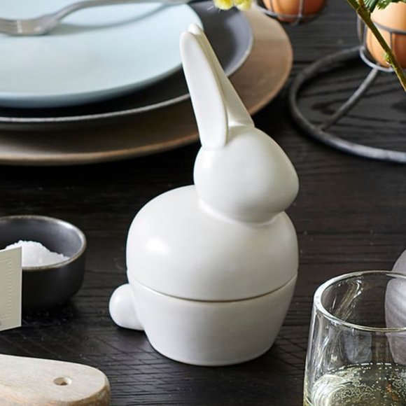 Bunny Lidded Snack Bowl - Picture 1 of 3